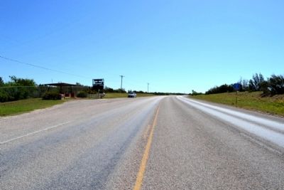View to East on State Highway 158 image. Click for full size.