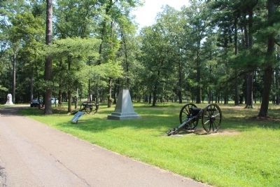 Battery D, 1st Michigan Artillery Monument. Click for full size. Battery D, 1st Michigan Artillery Monument image. Click for full size.