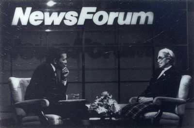 Jim Vance and Rosa Parks. Click for full size. Jim Vance and Rosa Parks image. Click for full size.
