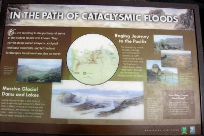 In the Path of Cataclysmic Floods Marker image. Click for full size.