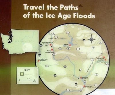 Travel the Paths of the Ice Age Floods. Click for full size. Travel the Paths of the Ice Age Floods image. Click for full size.