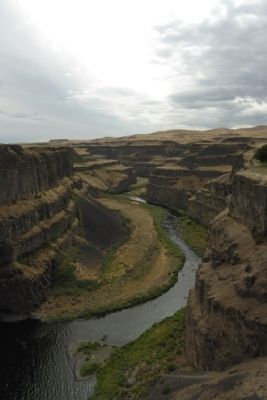 Palouse River Canyon South of Palouse Falls. Click for full size. Palouse River Canyon South of Palouse Falls image. Click for full size.