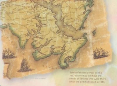 Close up of the map on the Hitting Home Marker image. Click for full size.