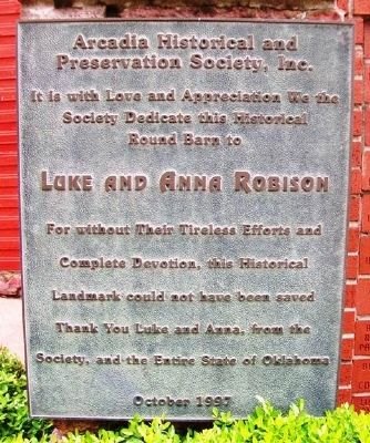 Luke and Anna Robison Marker image. Click for full size.