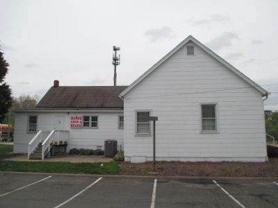 Burke's Station Marker. Click for full size. Burke's Station Marker image. Click for full size.