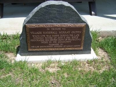 Murray Griffin Marker. Click for full size. Murray Griffin Marker image. Click for full size.