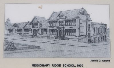 Missionary Ridge School Marker. Click for full size. Missionary Ridge School Marker image. Click for full size.