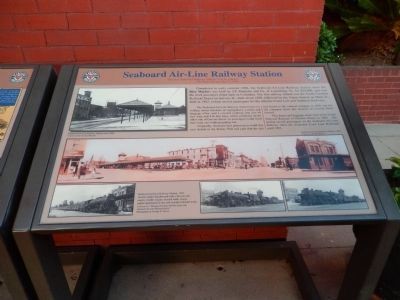 Seaboard Air-Line Railway Station #2 Marker. Click for full size. Seaboard Air-Line Railway Station #2 Marker image. Click for full size.