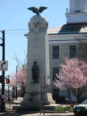 Front and Old Genesee County Courthouse. Click for full size. Front and Old Genesee County Courthouse image. Click for full size.