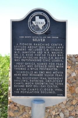 Silver Marker. Click for full size. Silver Marker image. Click for full size.