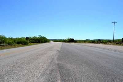 View to East on State Highway 208. Click for full size. View to East on State Highway 208 image. Click for full size.