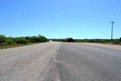 View to East on State Highway 208. Click for full size. View to East on State Highway 208 image. Click for full size.