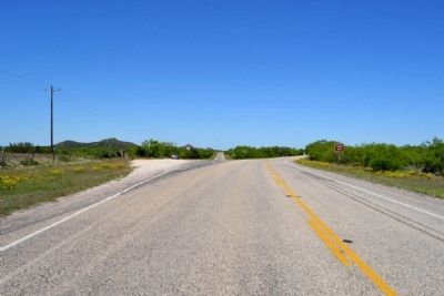View to West Towards Intersection of<br>State Highway 208 and Ranch to Market Road 1672 image. Click for full size.