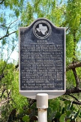 Edith Marker image. Click for full size.