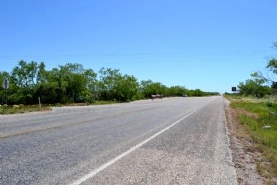 View to East on State Highway 158 image. Click for full size.
