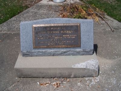 LCPL Lewis E. Hughes II Marker image. Click for full size.