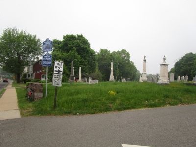 Presbyterian Cemetery Marker. Click for full size. Presbyterian Cemetery Marker image. Click for full size.