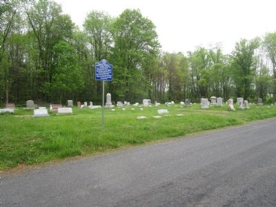 Lower Amwell Brethren Church Cemetery Marker. Click for full size. Lower Amwell Brethren Church Cemetery Marker image. Click for full size.