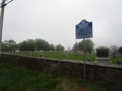 Rosemont Cemetery Marker image. Click for full size.