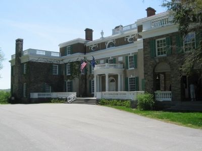 Springwood - The Home of Franklin D. Roosevelt. Click for full size. Springwood - The Home of Franklin D. Roosevelt image. Click for full size.