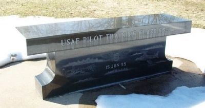 USAF Pilot Training Class 55-P Bench (Side B) image. Click for full size.