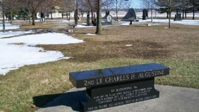 2nd Lt Charles H. Augustine Bench image. Click for full size.