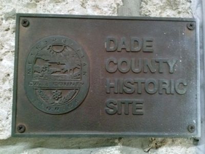 Dade County Historic Site image. Click for full size.