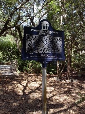 Pinewood (Cocoplum) Cemetery Marker image. Click for full size.