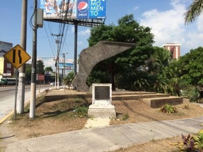 Plaza Brasilia Marker. Click for full size. Plaza Brasilia Marker image. Click for full size.