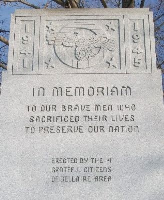World War II Memorial Dedication image. Click for full size.