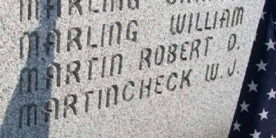 World War II Memorial Honored Dead. Click for full size. World War II Memorial Honored Dead image. Click for full size.
