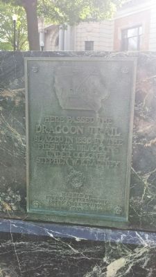 Dragoon Trail Historical Site Marker No. 9 Marker image. Click for full size.