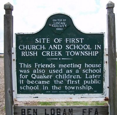 Quaker Meeting Place Marker image. Click for full size.