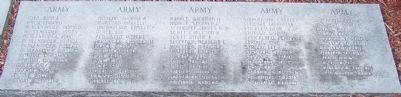 Rosewood Veterans Memorial Marker. Click for full size. Rosewood Veterans Memorial Marker image. Click for full size.