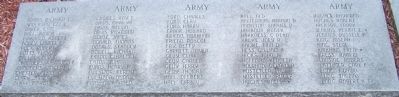 Rosewood Veterans Memorial Marker. Click for full size. Rosewood Veterans Memorial Marker image. Click for full size.