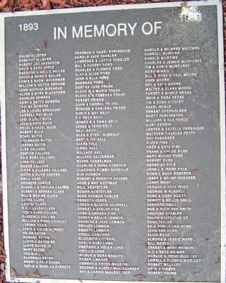 Rosewood Veterans Memorial Marker. Click for full size. Rosewood Veterans Memorial Marker image. Click for full size.