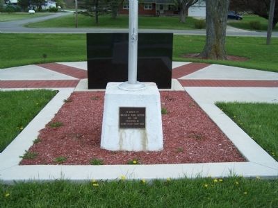 DeGraff, Ohio Veterans Memorial Marker. Click for full size. DeGraff, Ohio Veterans Memorial Marker image. Click for full size.