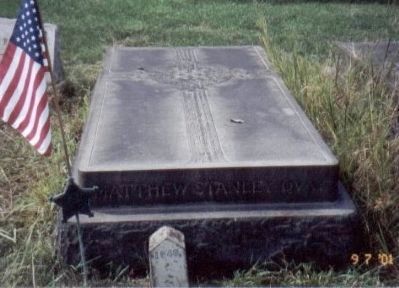Matthew S. Quay Grave Marker image. Click for full size.