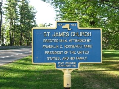 St. James Church Marker. Click for full size. St. James Church Marker image. Click for full size.