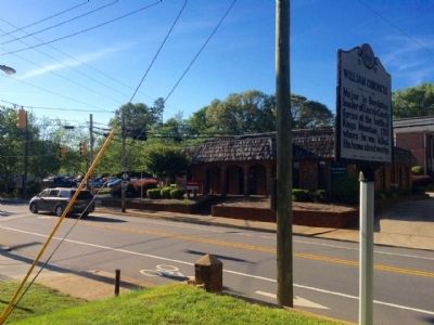 View from marker looking west on Catawba Street. image. Click for full size.