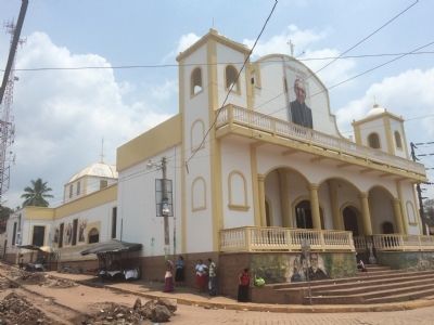 Catholic church of Ciudad Barrios image. Click for full size.
