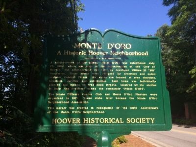 Monte D'Oro Marker. Click for full size. Monte D'Oro Marker image. Click for full size.