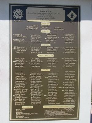 WWII Panel. Click for full size. WWII Panel image. Click for full size.