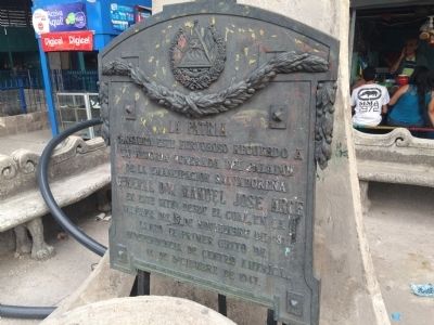 General José Manuel Arce Marker. Click for full size. General José Manuel Arce Marker image. Click for full size.