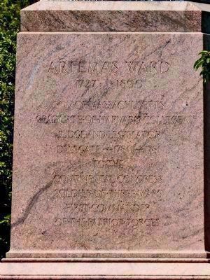 General Artemas Ward Marker image. Click for full size.