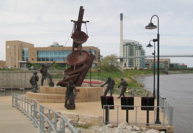 Labor Sculpture and Markers. Click for full size. Labor Sculpture and Markers image. Click for full size.
