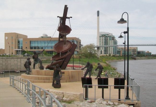Labor Sculpture and Markers image. Click for full size.