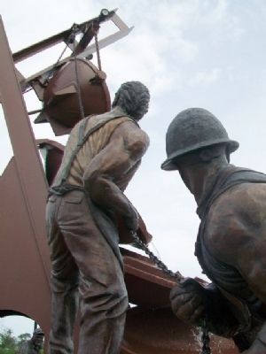 Labor Sculpture Detail image. Click for full size.