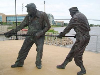 Labor Sculpture Detail. Click for full size. Labor Sculpture Detail image. Click for full size.