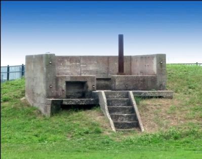 Some Sort of Emplacement in the vicinity of the Marker. Click for full size. Some Sort of Emplacement in the vicinity of the Marker image. Click for full size.